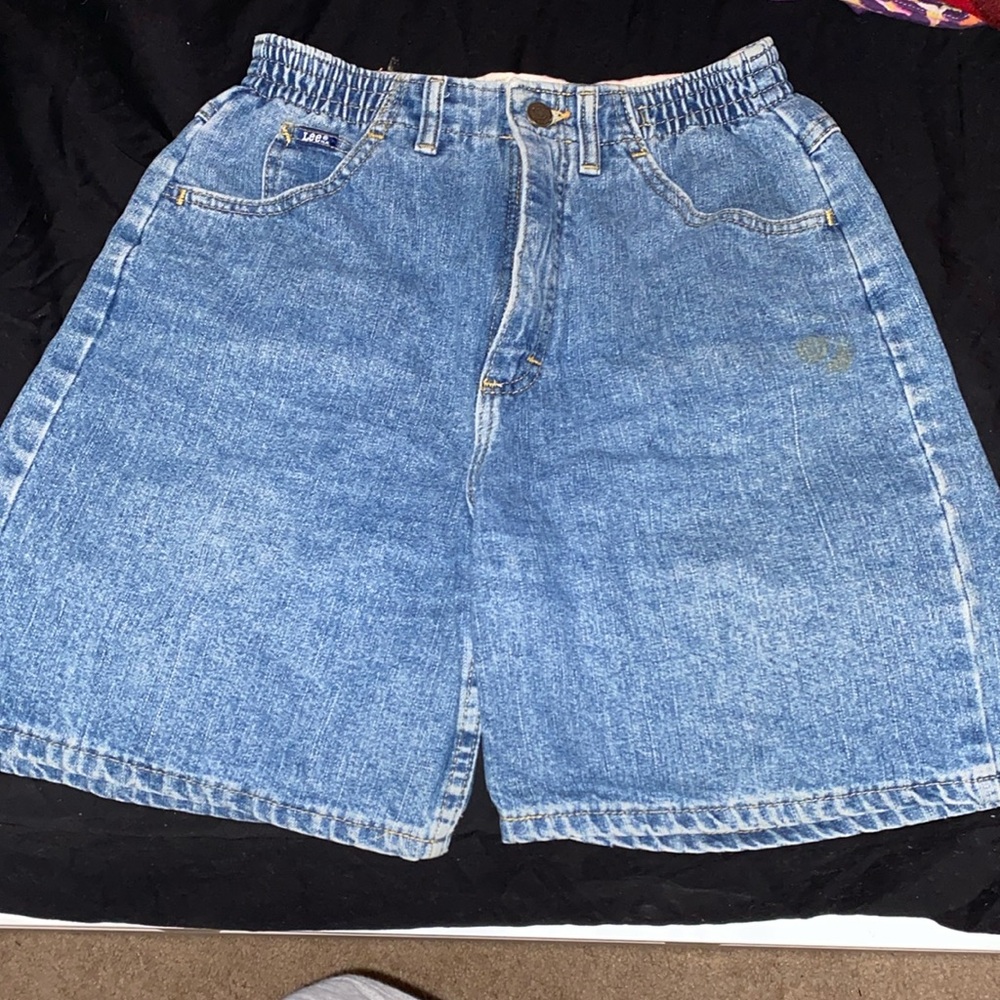 Vintage denim Lee shorts size 6